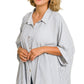 Plus Boxy Button Top