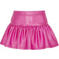 KIDS Gathered Skort-Hot Pink