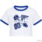KIDS Sequin Football Elements Tee