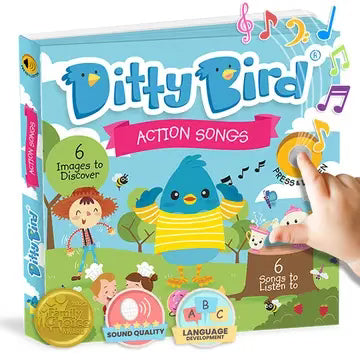 Ditty bird book-action songs