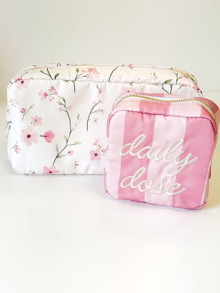 Floral Toiletry Bag