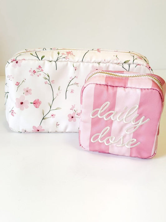 Floral Toiletry Bag