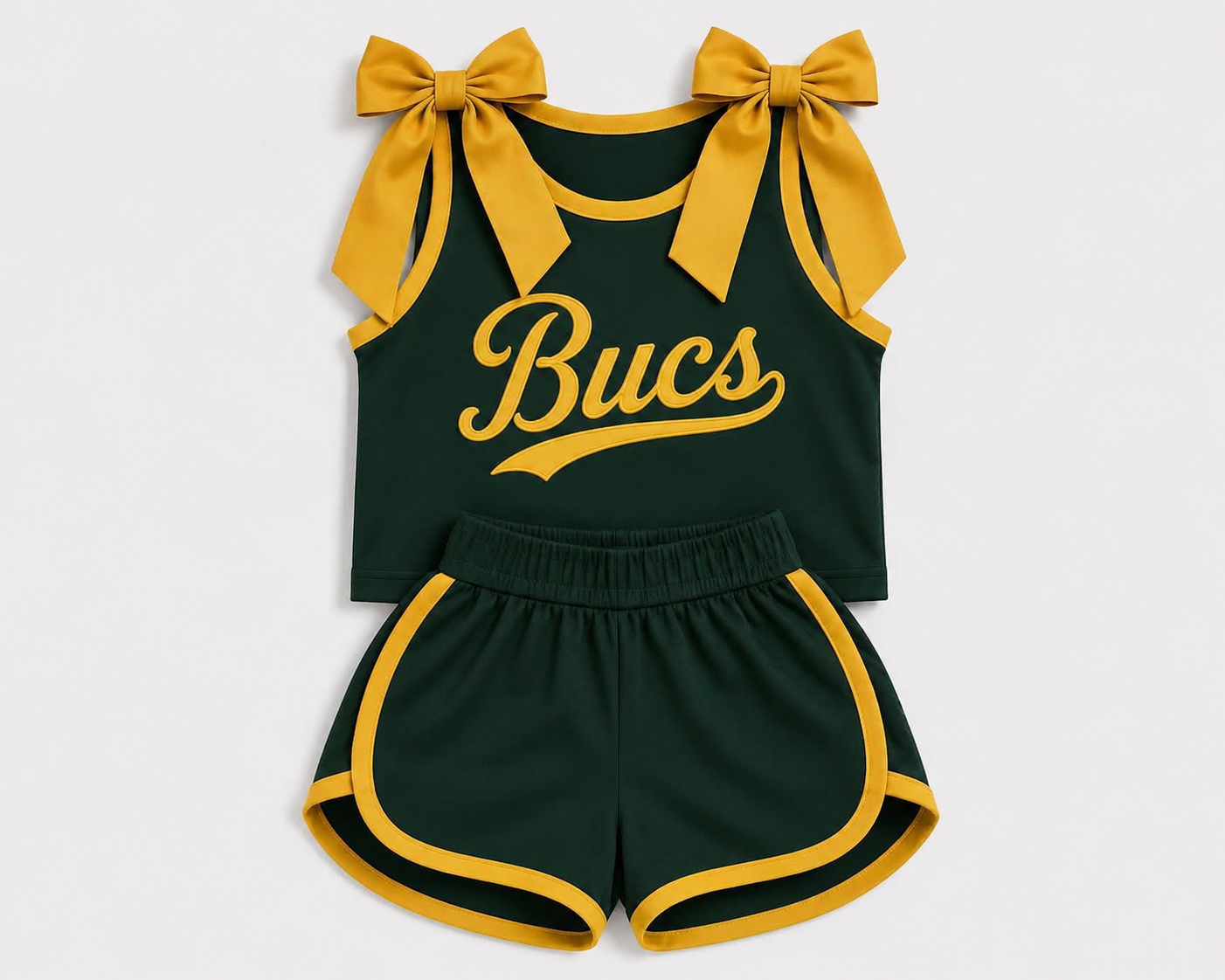 KIDS- Bow tank and shorts set