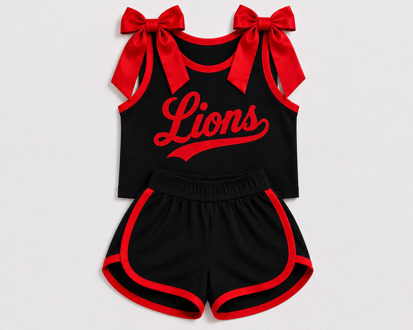 KIDS- Bow tank and shorts set