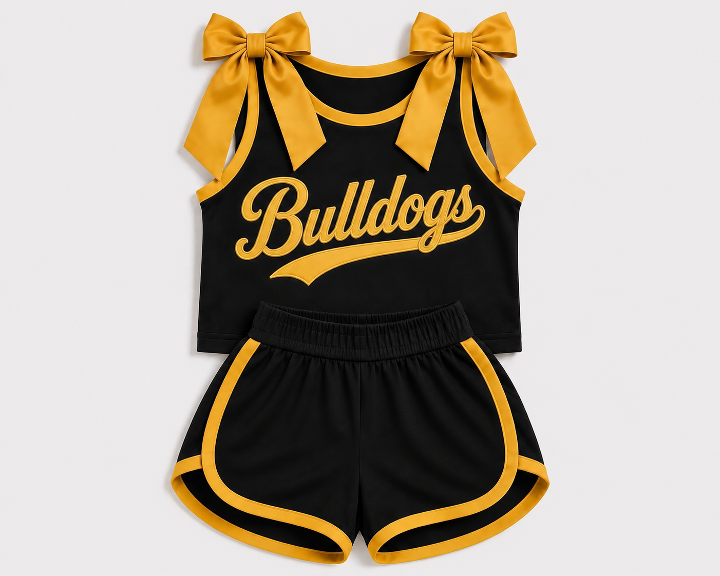 KIDS- Bow tank and shorts set