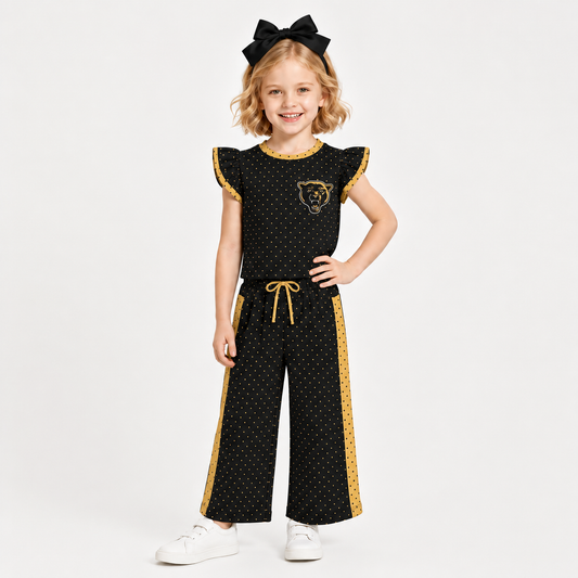 KIDS- Polka dot spirit set PANTHERS (AP)