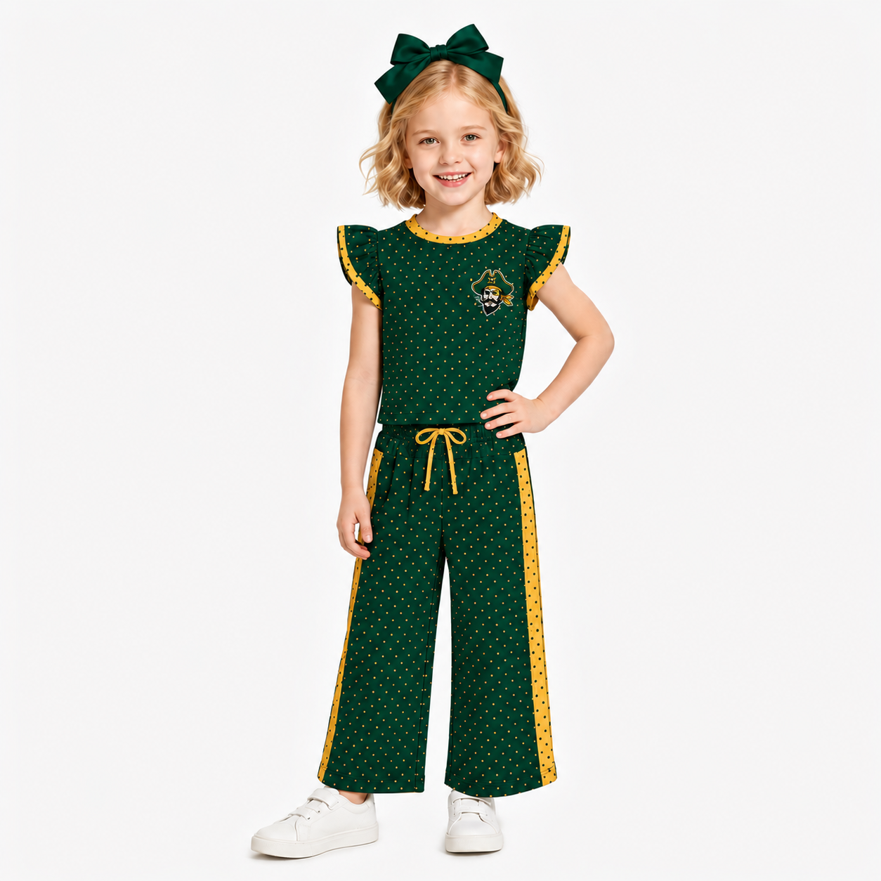 KIDS- Polka dot spirit set BUCS