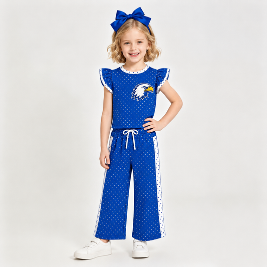 KIDS- Polka dot spirit set EAGLES