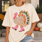 Turkey Cowgirl Shirt