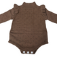 KIDS Turtleneck Pointelle Knit Bubble