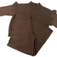 KIDS Turtleneck Pointelle Knit Sweater Set