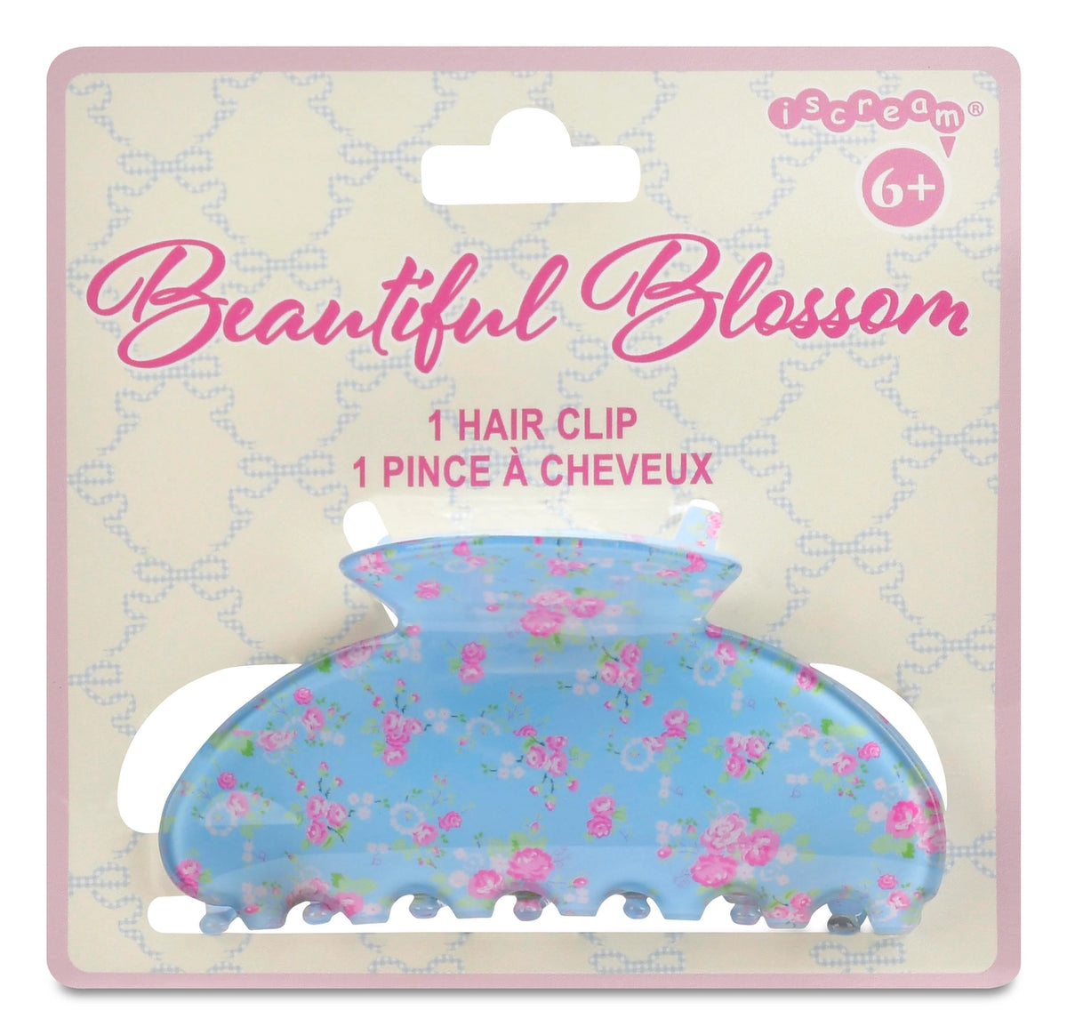 KIDS- Beautiful Blossom Blue Hair Clip