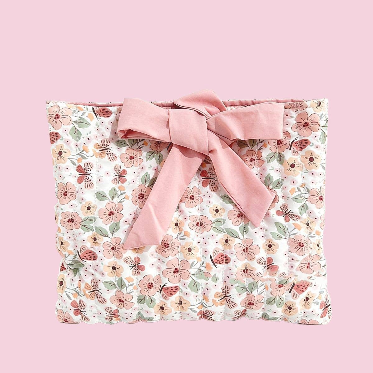 Walk By Faith Bible Cover Bow-tie Drawstring Bag