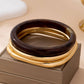 Tort & Gold Bangle Trio Bangle Set | 80B1586