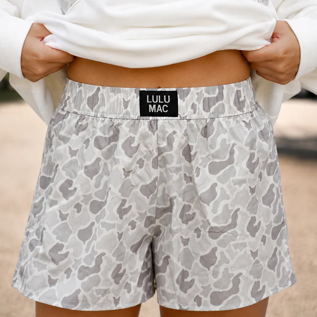 LULU MAC Camo Boxer Shorts