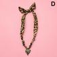 HANDMADE PRINTED SCARF NECKLACE | 80N91790