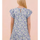 Floral Printed Ruffled Mini Dress