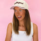 "be the good " on Tan Cap with Patch Work