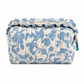 Ellison+Young French Toile Ruffle Cosmetic Case, Quilted Cotton