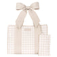 Case-Mate Latte Gingham Bow Jelly Tote Bag