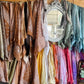 Terracotta Hues Hand Dyed Bandanas  (slides sold separately)
