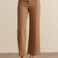 Front Seam Wide Leg Pant