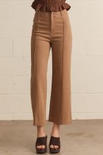 Front Seam Wide Leg Pant