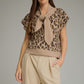 Leopard Sweater Top