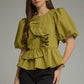Puff Ruffle Top