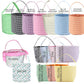 Gingham/Seersucker Bucket Bag