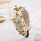 Multi Gold Ball  Rhinestone Knot Headband | 40HB191