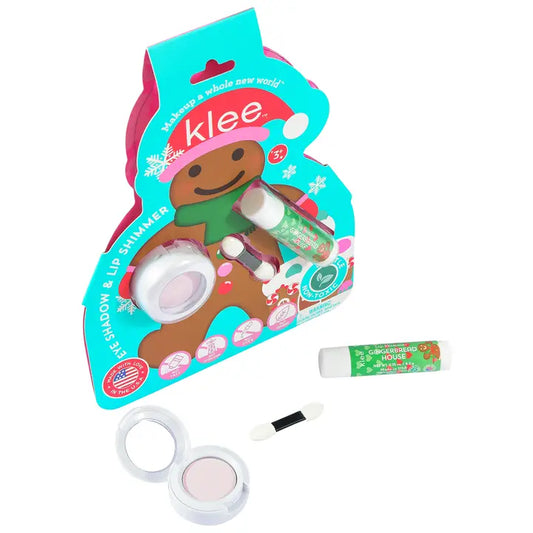 Snowflake Shimmer - Holiday Eye Shadow Lip Shimmer Set