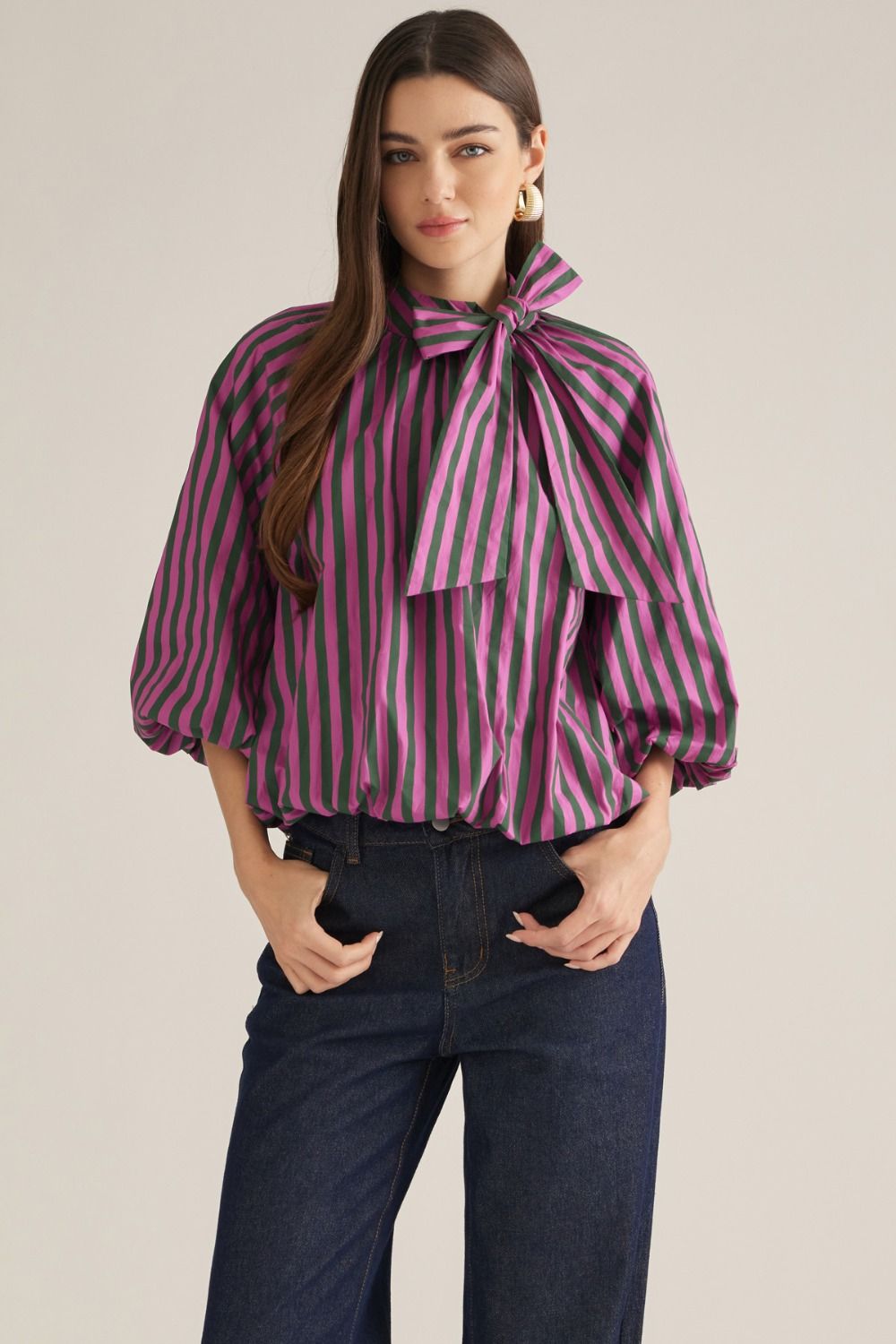 Magnolia Bow Blouse