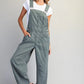 Striped Adjustable Strap Jumpsuit