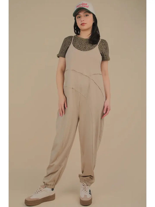 Laid-Back Linen Overalls
