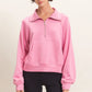 Scuba Quarter Zip Shorts Set