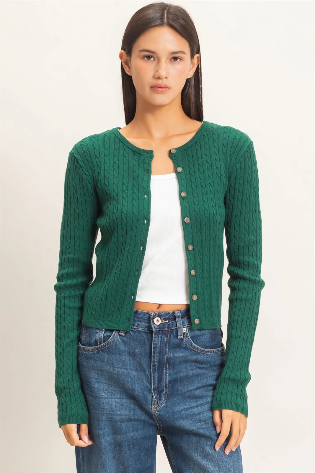 Cable Knit Cardigan