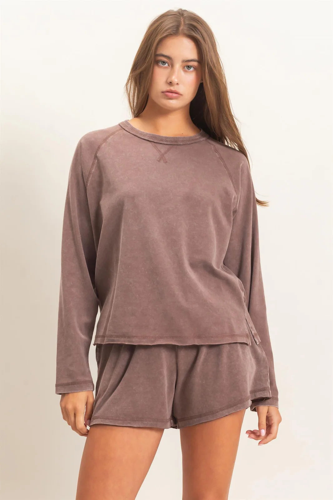 Mineral Wash Raw Edge Set
