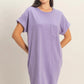 Casual Pocket Tee Dress