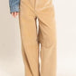 Mineral Washed Wide Leg Pants