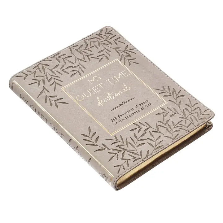 Devotional My Quiet Time Faux Leather