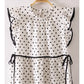 Romantic Polka Dot Ruffle Blouse